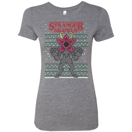 T-Shirts Premium Heather / Small Stranger Krampus Women's Triblend T-Shirt