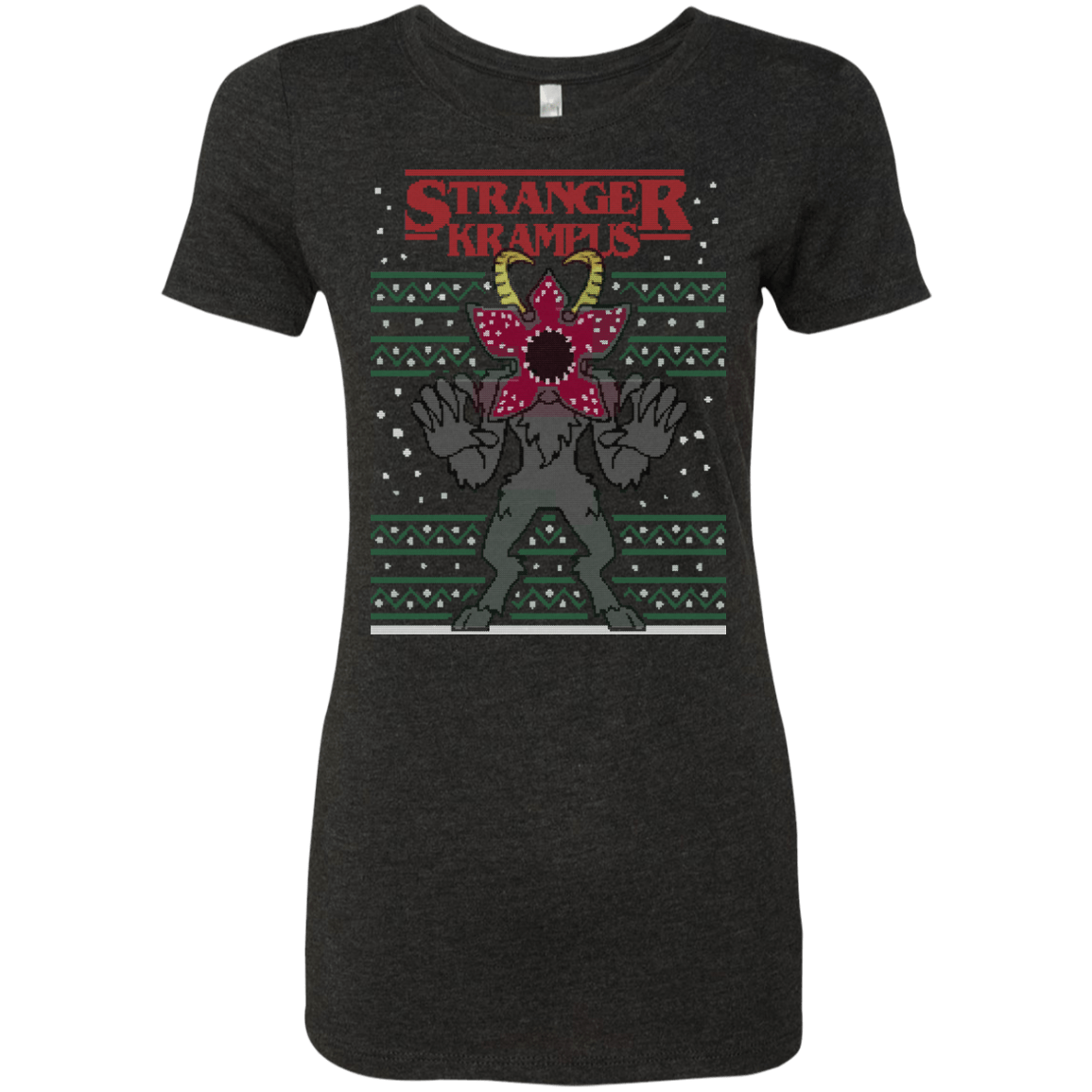 T-Shirts Vintage Black / Small Stranger Krampus Women's Triblend T-Shirt