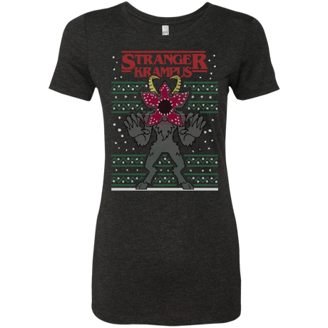 T-Shirts Vintage Black / Small Stranger Krampus Women's Triblend T-Shirt
