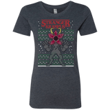 T-Shirts Vintage Navy / Small Stranger Krampus Women's Triblend T-Shirt