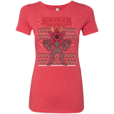 T-Shirts Vintage Red / Small Stranger Krampus Women's Triblend T-Shirt