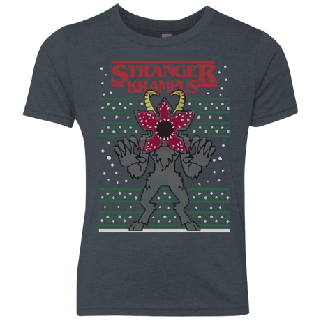 T-Shirts Vintage Navy / YXS Stranger Krampus Youth Triblend T-Shirt