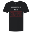 T-Shirts Black / X-Small Stranger Men's Premium V-Neck