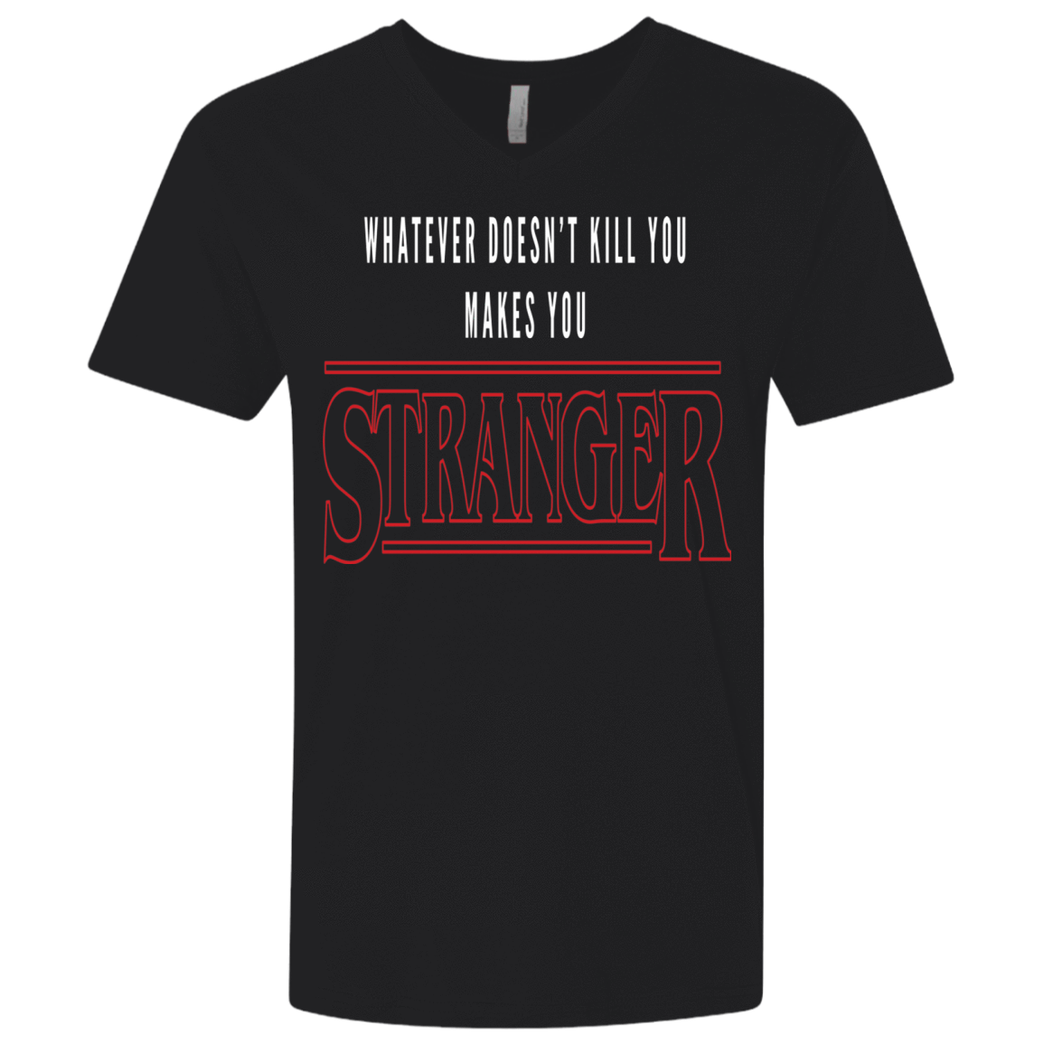 T-Shirts Black / X-Small Stranger Men's Premium V-Neck
