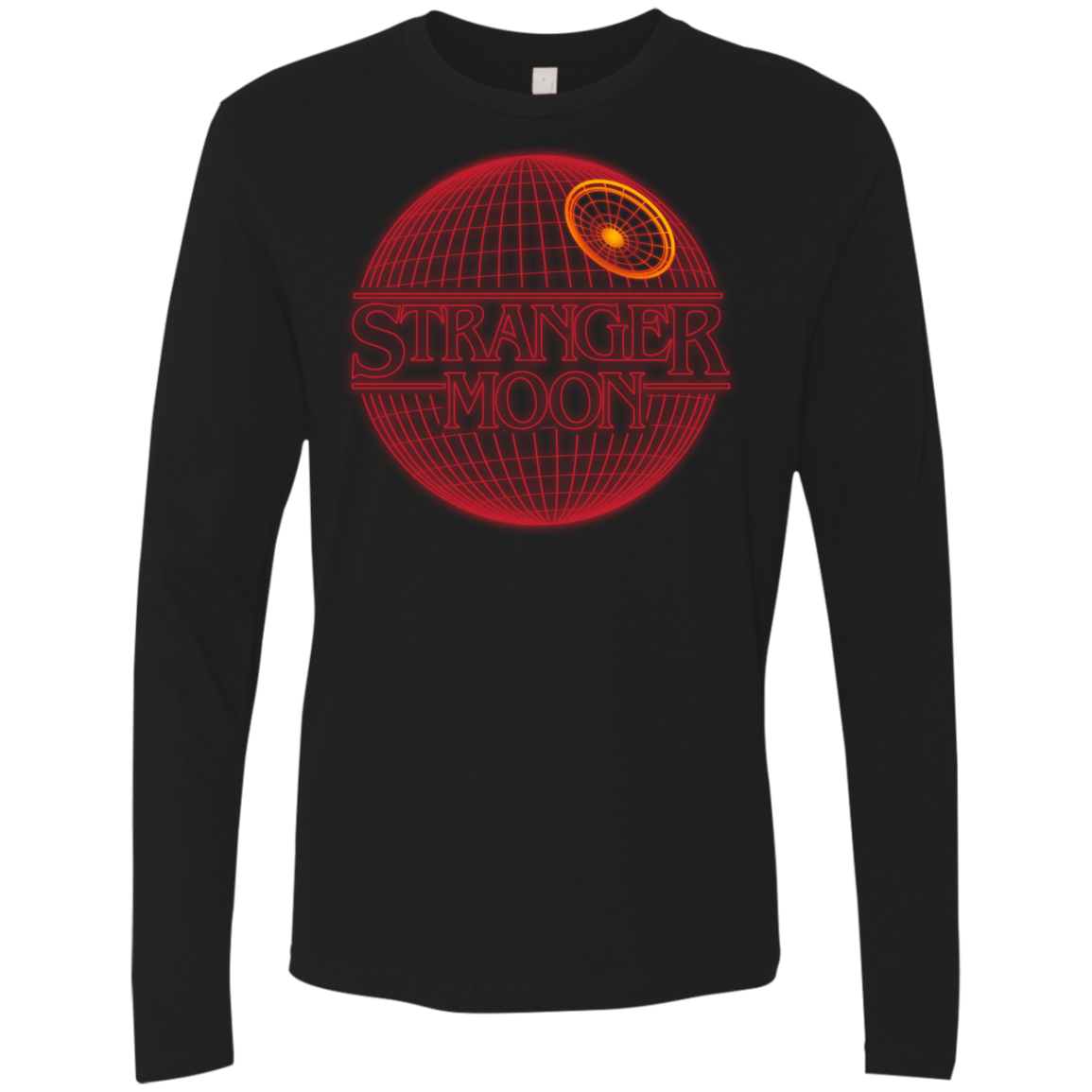 T-Shirts Black / Small Stranger Moon Men's Premium Long Sleeve