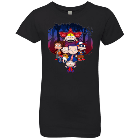 T-Shirts Black / YXS Stranger Rugs Girls Premium T-Shirt