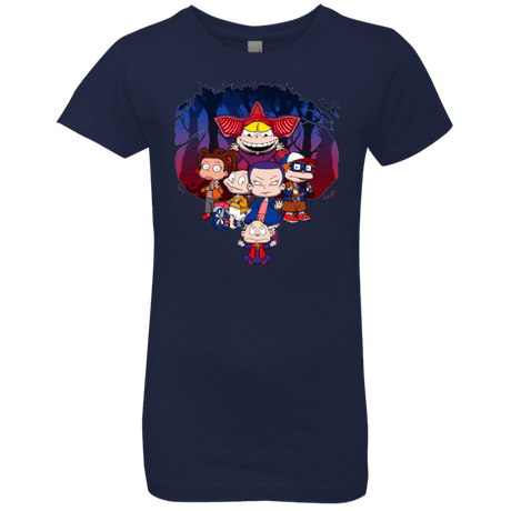 T-Shirts Midnight Navy / YXS Stranger Rugs Girls Premium T-Shirt