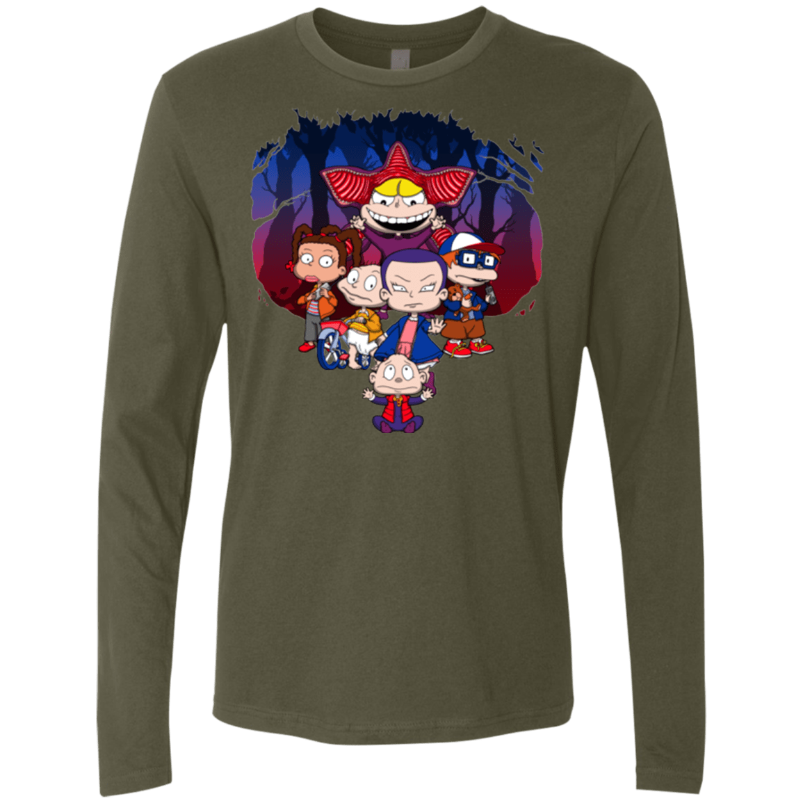 T-Shirts Military Green / Small Stranger Rugs Men's Premium Long Sleeve