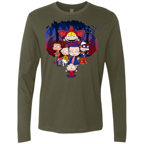 T-Shirts Military Green / Small Stranger Rugs Men's Premium Long Sleeve