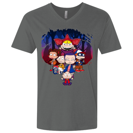 T-Shirts Heavy Metal / X-Small Stranger Rugs Men's Premium V-Neck