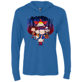 T-Shirts Vintage Royal / X-Small Stranger Rugs Triblend Long Sleeve Hoodie Tee