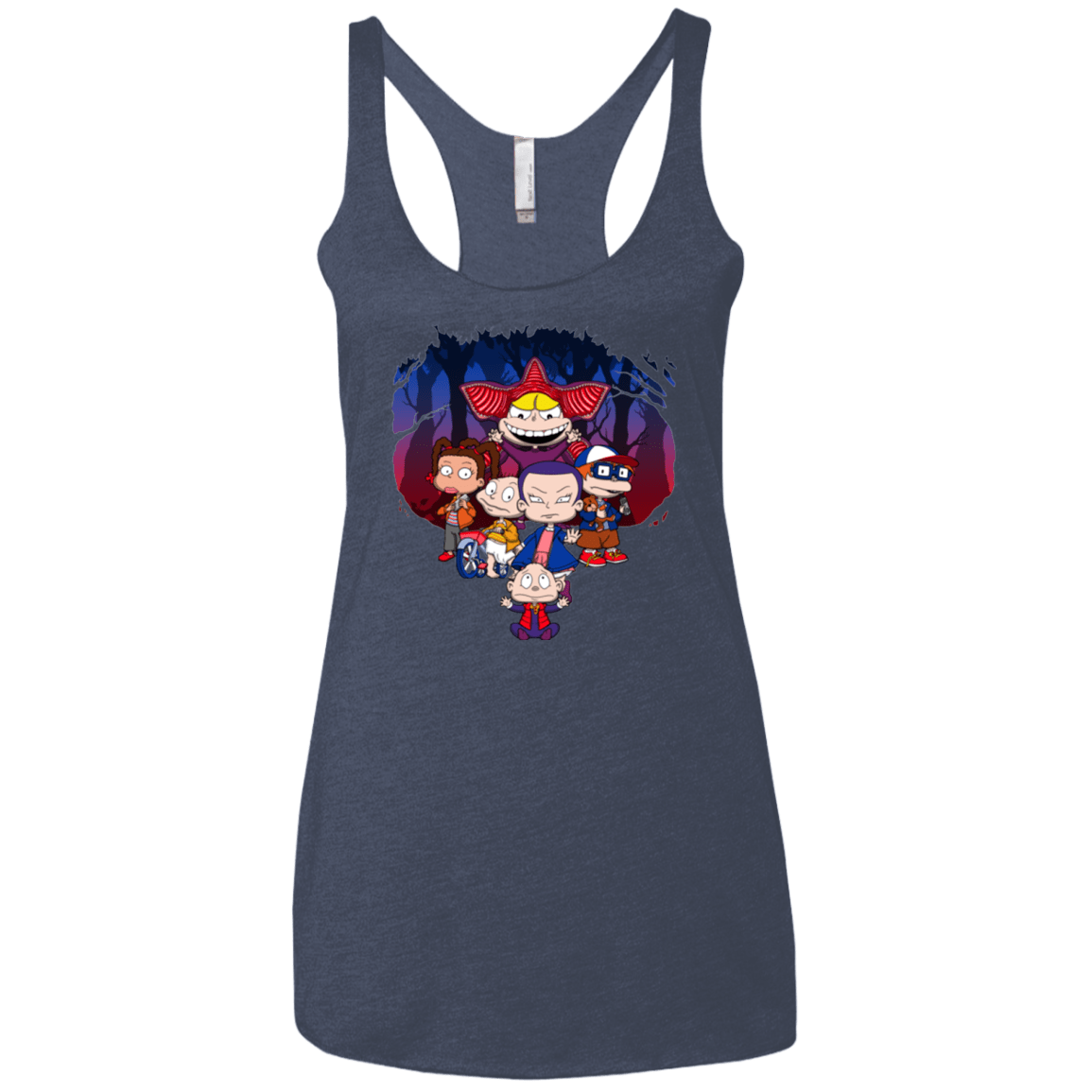 T-Shirts Vintage Navy / X-Small Stranger Rugs Women's Triblend Racerback Tank