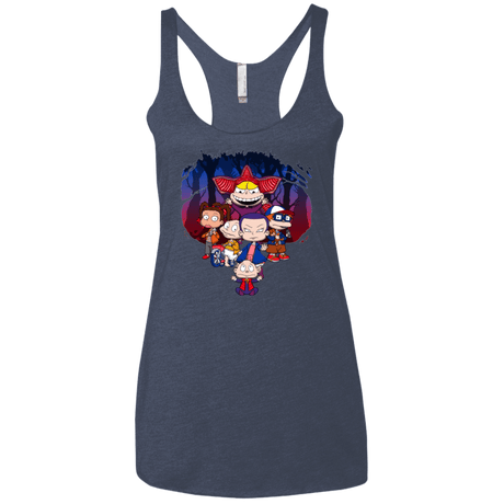 T-Shirts Vintage Navy / X-Small Stranger Rugs Women's Triblend Racerback Tank