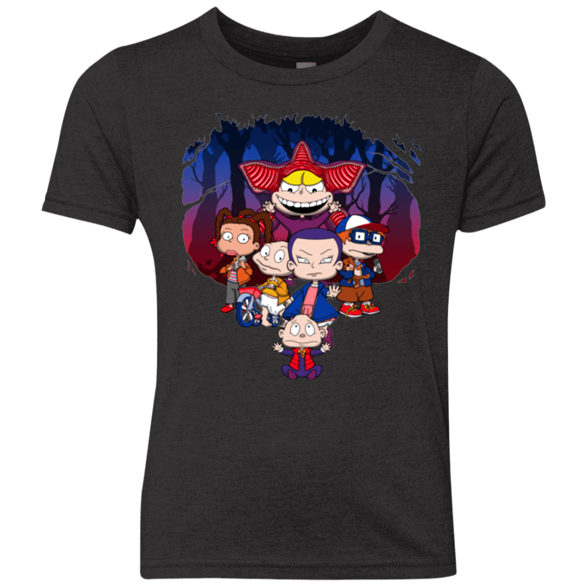 T-Shirts Vintage Black / YXS Stranger Rugs Youth Triblend T-Shirt