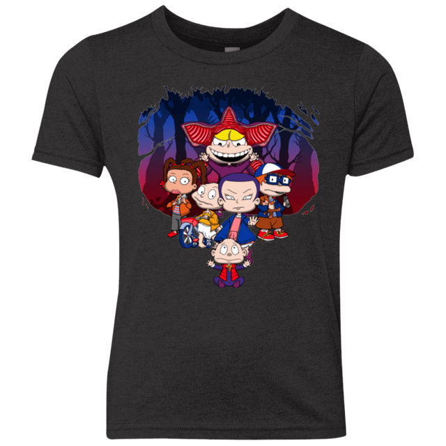 T-Shirts Vintage Black / YXS Stranger Rugs Youth Triblend T-Shirt