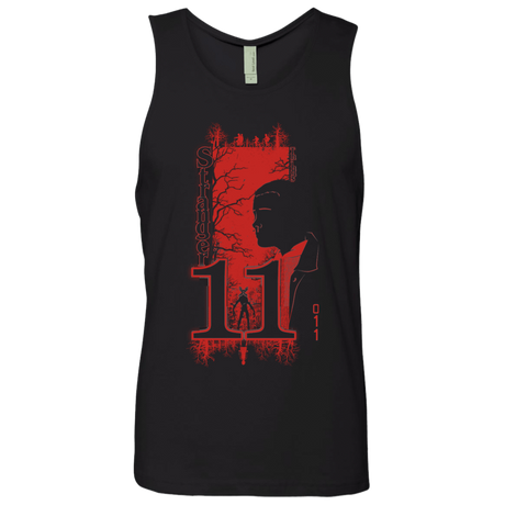 T-Shirts Black / Small Stranger Things 11 Profile Men's Premium Tank Top