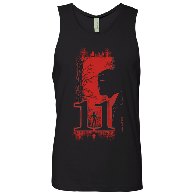 T-Shirts Black / Small Stranger Things 11 Profile Men's Premium Tank Top