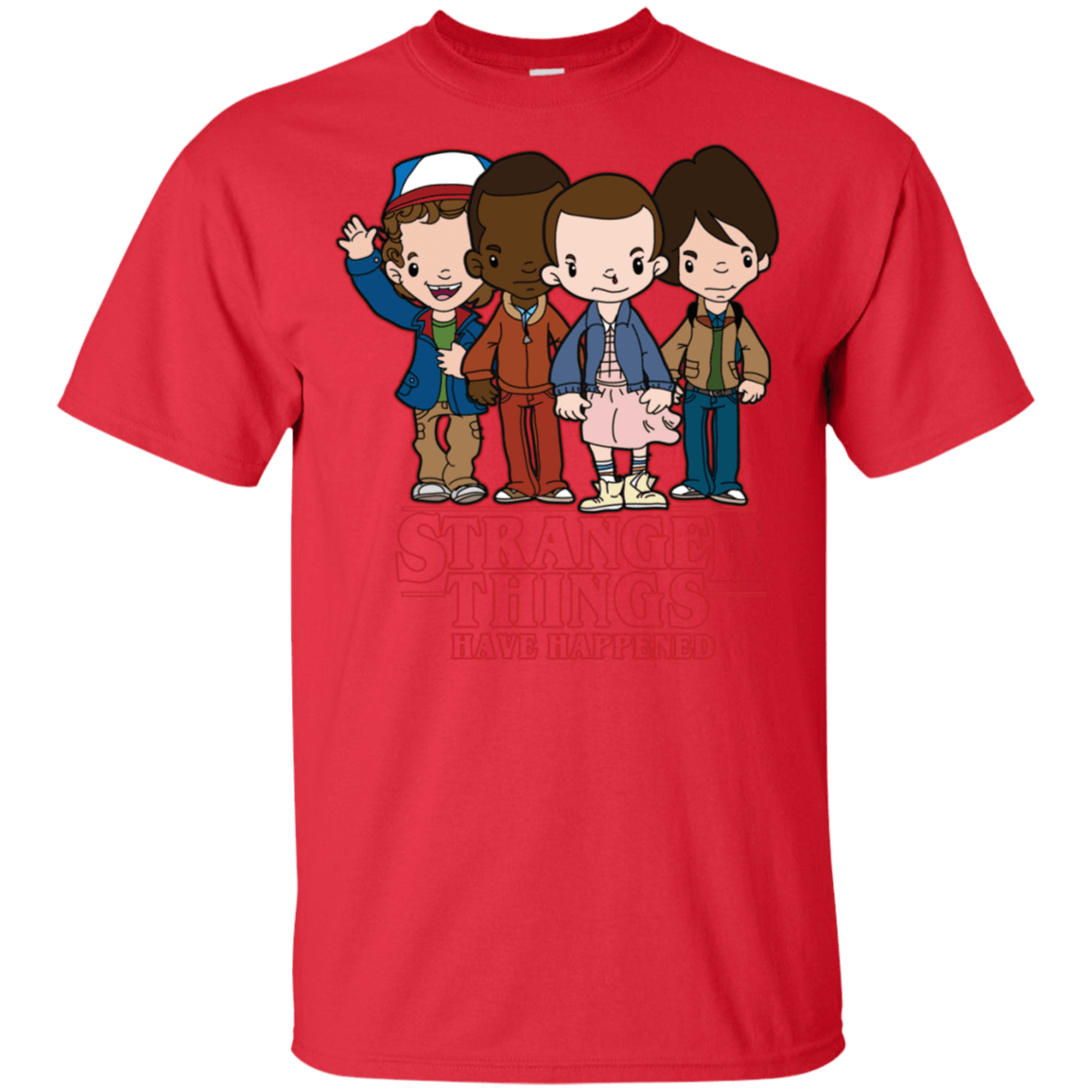 T-Shirts Red / S Stranger Things Have Happened T-Shirt
