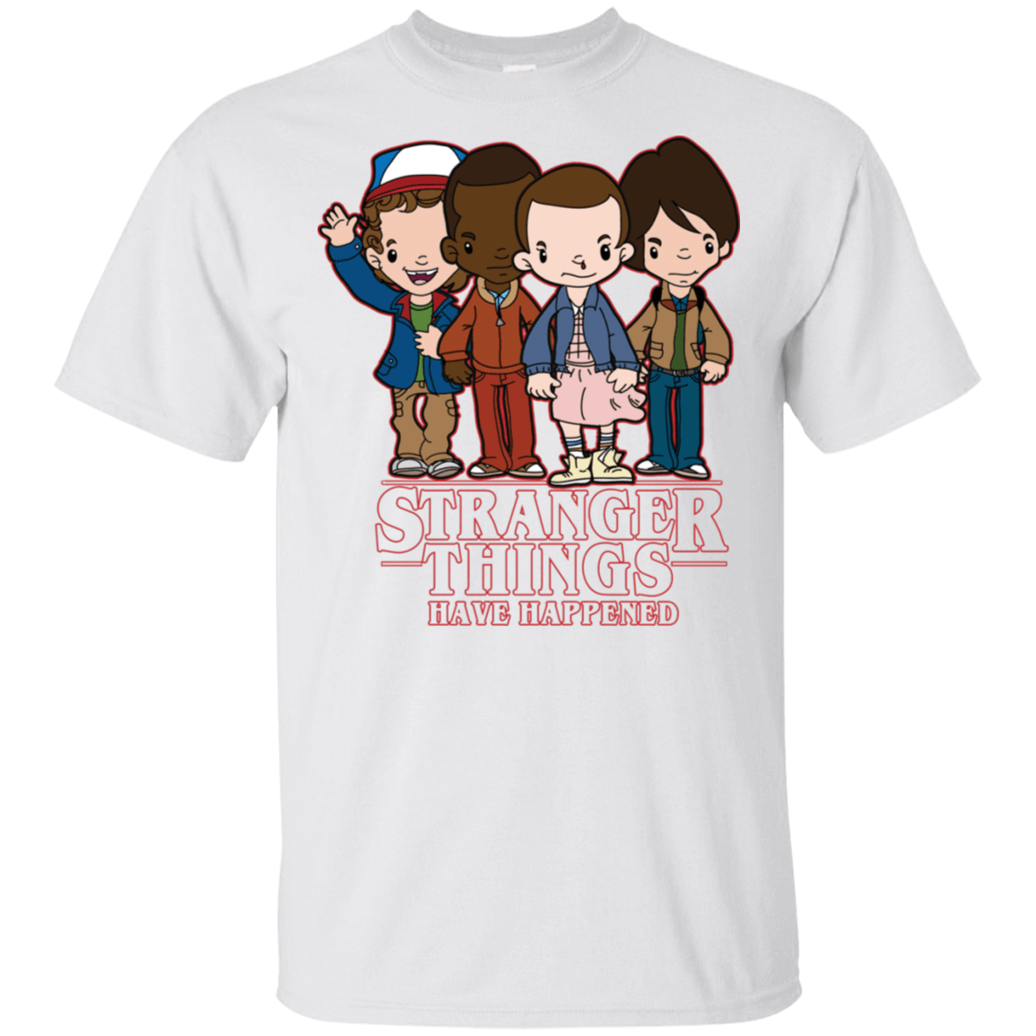 T-Shirts White / S Stranger Things Have Happened T-Shirt