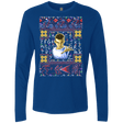 T-Shirts Royal / Small Stranger Things ugly sweater Men's Premium Long Sleeve