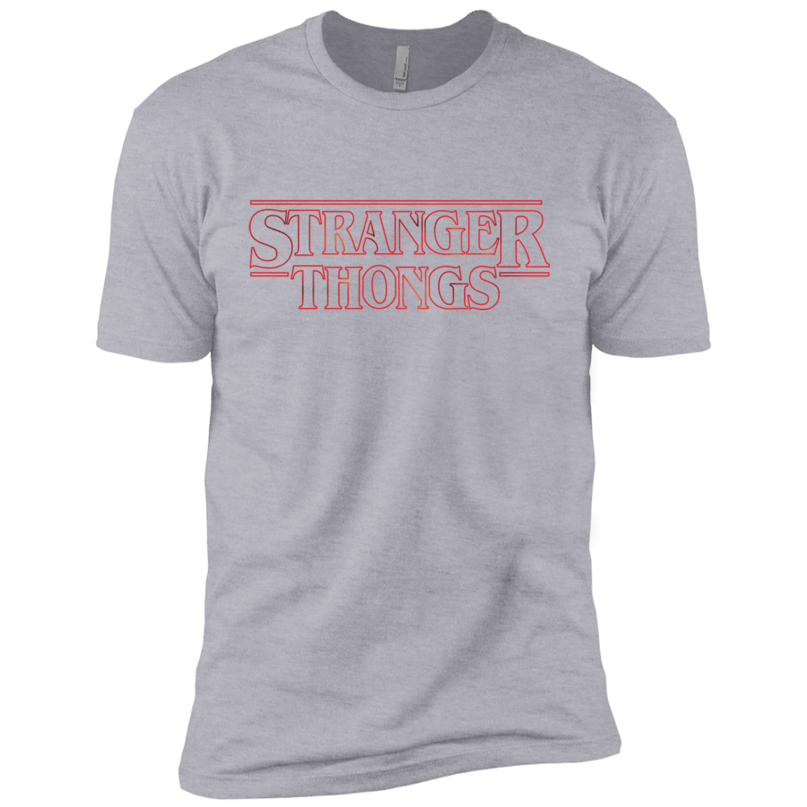 T-Shirts Heather Grey / YXS Stranger Thongs Boys Premium T-Shirt