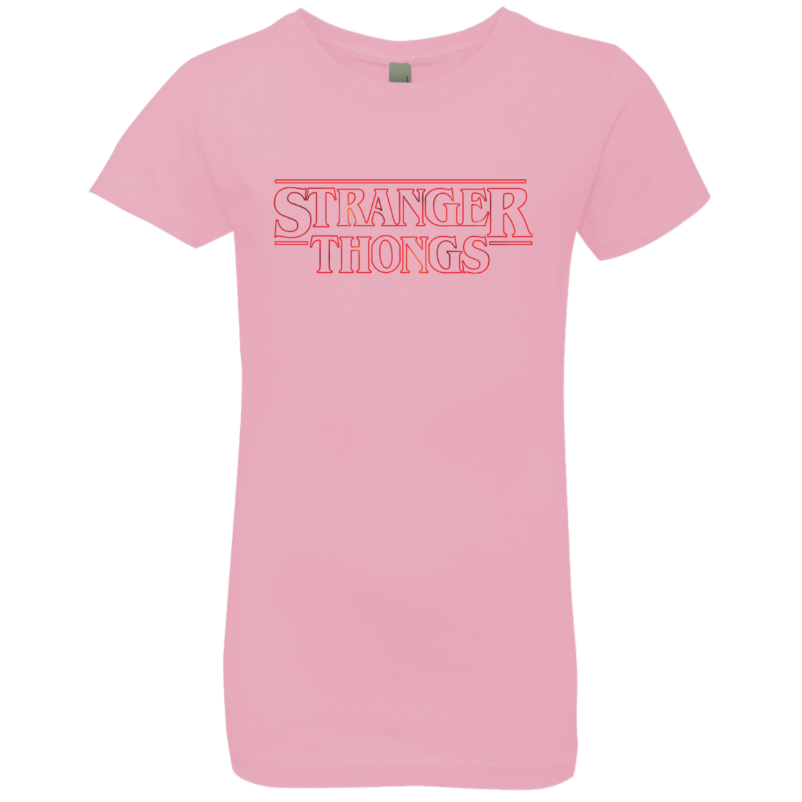 T-Shirts Light Pink / YXS Stranger Thongs Girls Premium T-Shirt