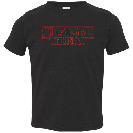 T-Shirts Black / 2T Stranger Thongs Toddler Premium T-Shirt