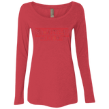 T-Shirts Vintage Red / Small Stranger Thongs Women's Triblend Long Sleeve Shirt