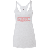 T-Shirts Heather White / X-Small Stranger Thongs Women's Triblend Racerback Tank