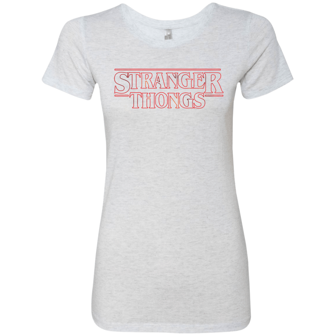 T-Shirts Heather White / Small Stranger Thongs Women's Triblend T-Shirt