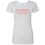 T-Shirts Heather White / Small Stranger Thongs Women's Triblend T-Shirt