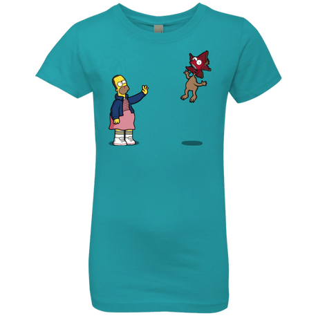 T-Shirts Tahiti Blue / YXS Strangling Things Girls Premium T-Shirt