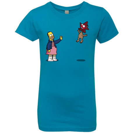 T-Shirts Turquoise / YXS Strangling Things Girls Premium T-Shirt
