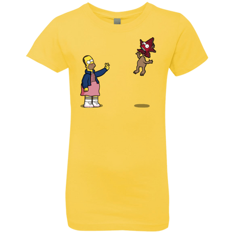 T-Shirts Vibrant Yellow / YXS Strangling Things Girls Premium T-Shirt