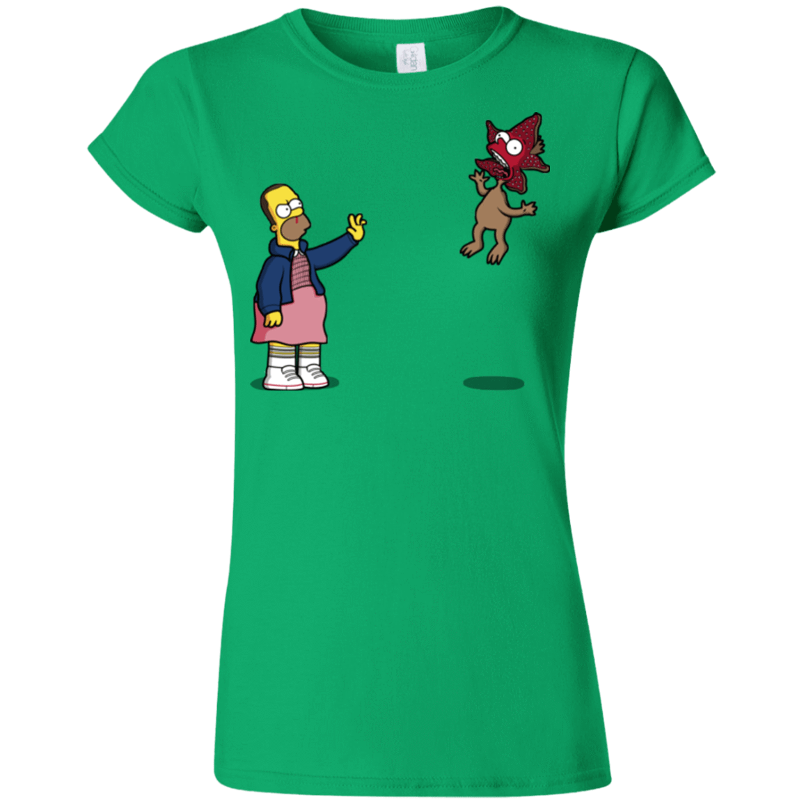 T-Shirts Irish Green / S Strangling Things Junior Slimmer-Fit T-Shirt