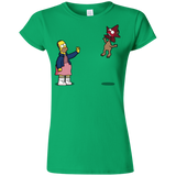 T-Shirts Irish Green / S Strangling Things Junior Slimmer-Fit T-Shirt