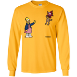 T-Shirts Gold / S Strangling Things Men's Long Sleeve T-Shirt