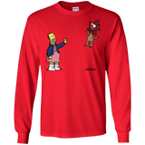 T-Shirts Red / S Strangling Things Men's Long Sleeve T-Shirt