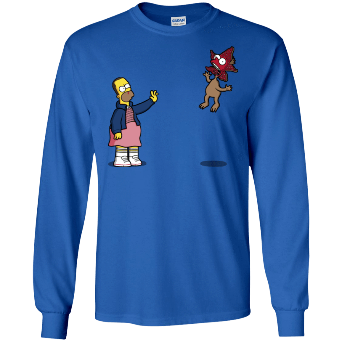 T-Shirts Royal / S Strangling Things Men's Long Sleeve T-Shirt