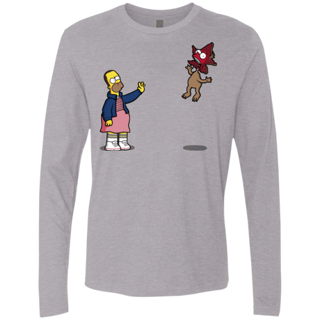 T-Shirts Heather Grey / S Strangling Things Men's Premium Long Sleeve