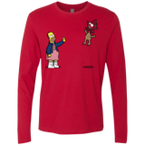 T-Shirts Red / S Strangling Things Men's Premium Long Sleeve