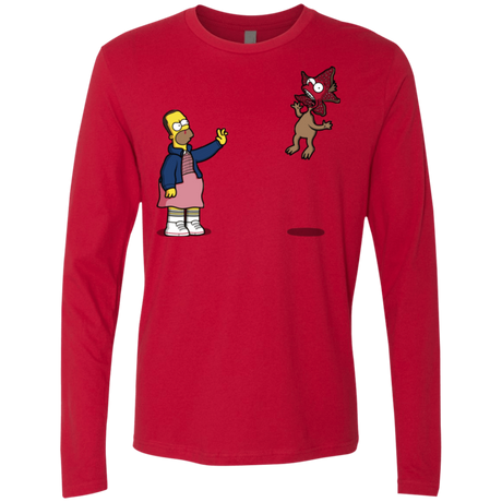 T-Shirts Red / S Strangling Things Men's Premium Long Sleeve