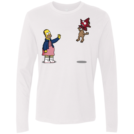 T-Shirts White / S Strangling Things Men's Premium Long Sleeve