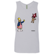 T-Shirts Heather Grey / S Strangling Things Men's Premium Tank Top