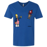 T-Shirts Royal / X-Small Strangling Things Men's Premium V-Neck