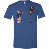 T-Shirts Heather Royal / X-Small Strangling Things Men's Semi-Fitted Softstyle