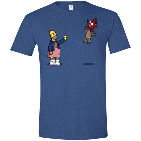 T-Shirts Heather Royal / X-Small Strangling Things Men's Semi-Fitted Softstyle