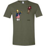 T-Shirts Military Green / S Strangling Things Men's Semi-Fitted Softstyle