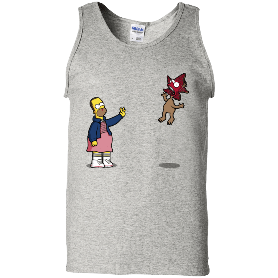 T-Shirts Ash / S Strangling Things Men's Tank Top