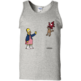 T-Shirts Ash / S Strangling Things Men's Tank Top